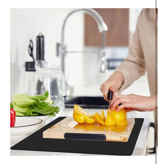 NEW Heat Resistant Air Fryer Thick Silicone Mats Kitchen Counter No-slip - Picture 6 of 7